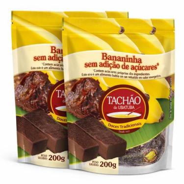 Imagem de Kit 2 Bananinha Sem Açúcar Tachão De Ubatuba 200G