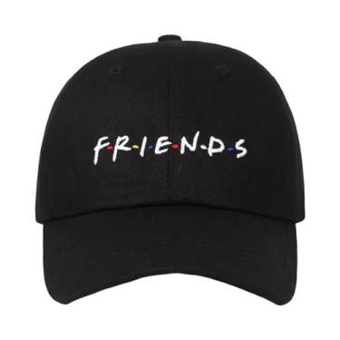 Imagem de Boné De Algodão Ajustável Unissex Com Bordado, Estilo Casual Para Prim