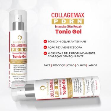 Imagem de Tônico Facial Tonic Gel Collagemax PDRN Cosmobeauty