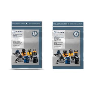 Imagem de 2 Kits 3 Sacos de aspirador de pó - Modelos A10, Acqua Power e Gt2000 (CSE10) Electrolux