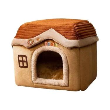 Imagem de Cama Dobrável E Lavável Para Animais De Estimação, Casa Fofa Para Cães