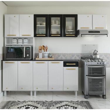 Imagem de Cozinha de Aço Compacta Telasul Diamante 4Pçs C/ Kit