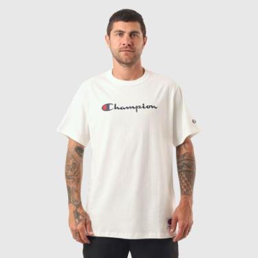 Imagem de Camiseta champion life script logo emb, P