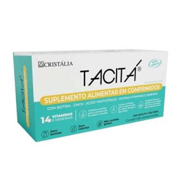 Imagem de Tacitá Suplemento Alimentar 30 Comprimidos, Branco, 100G, sem sabor