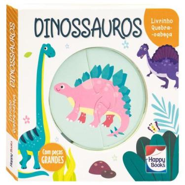 Imagem de Livro - Livrinho Quebra-cabeça: Dinossauros