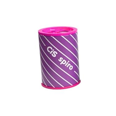 Imagem de Apontador com Depósito Cis 2 Furos Lata Estampa 1 com Depósito Grande para Lápis