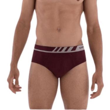 Imagem de Cueca Slip Microfibra Sem Costura Lupo -691-01 691-002, Azul claro, XG