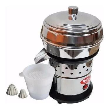 Imagem de Espremedor Extrator Sucos Laranja Inox Profissional 500w - VISALUX, Bi