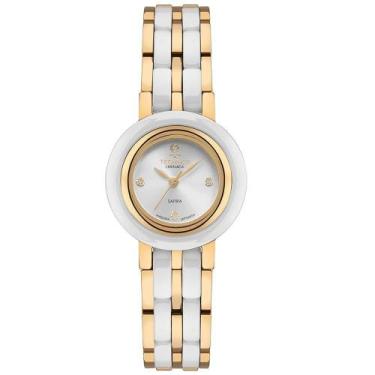 Imagem de Relógio Technos Feminino Ceramic Sapphire Dourado - 5y36ad-1k