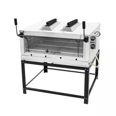 Imagem de Forno Refratário a Gás com Infravermelho 90 cm FIRIV90 Venâncio