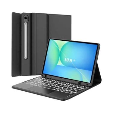 Imagem de Capa Com Teclado Para Samsung Galaxy Tab S10 FE 10.9 Polegadas SM-X520