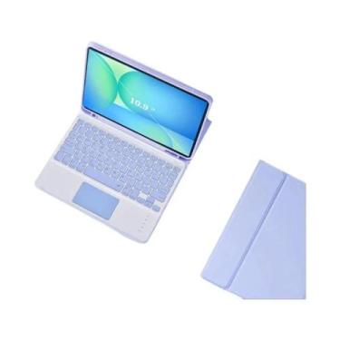 Imagem de Capa Com Teclado Para Samsung Galaxy Tab S10 FE 10.9 Polegadas SM-X520