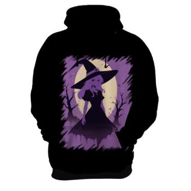 Imagem de Blusa de Frio Bruxa Halloween Púrpura Festa 5 - Kasubeck Store, Inf 08