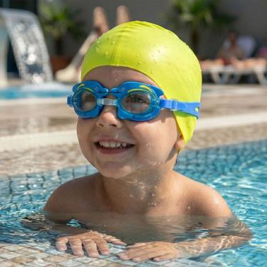 Imagem de Óculos de Natação Infantil Antiembaçante Golfinho Azul Mor