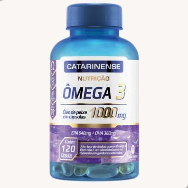 Imagem de Ômega 3 TG 1000mg EPA DHA 120 Capsulas Catarinense - Catarinense Pharm