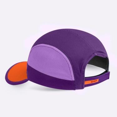 Imagem de Boné para Corrida HUPI Run Fast Roxo e Laranja-Unissex