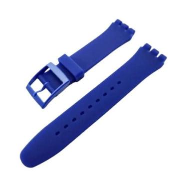 Imagem de Pulseira De Silicone Colorida 16mm-20mm, Strap De Borracha À Prova d'Á