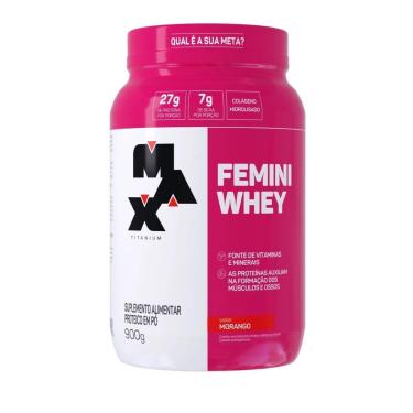 Imagem de Femini Whey 900g - Max Titanium-Feminino
