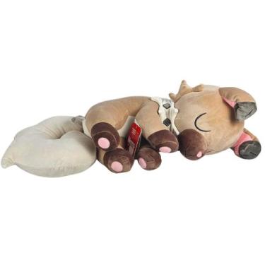 Imagem de Pelucia Pokemon 45 cm Sleeping Rockruff Pokemon Dormindo