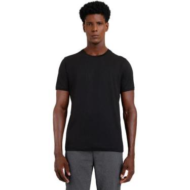 Imagem de Camiseta Aramis Jersey Pima In24 Preto Masculino, XGG