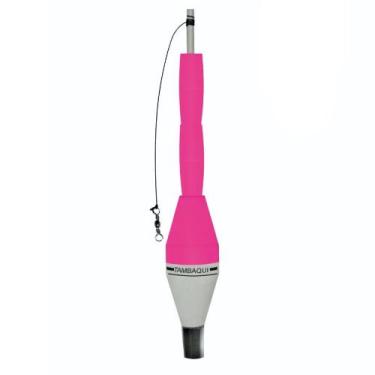 Imagem de Bóia Torpedo Pino Tambaqui 55g - Jr Pesca, Rosa