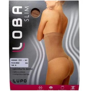 Imagem de Calcinha Loba 5701-001 Fio Dental Slim, Pó de arroz, P