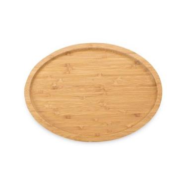 Imagem de Petisqueira Oval em Bambu 28,5 x 20,5 cm - Ecológica e Elegante - PRON