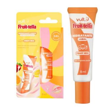 Imagem de Hidratante Labial Gloss Fruittella Mix de Frutas Fruit Perolado Sabor 