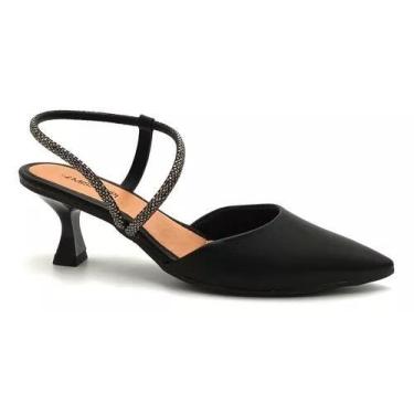 Imagem de Scarpin Feminino Mississipi, Preto, 37