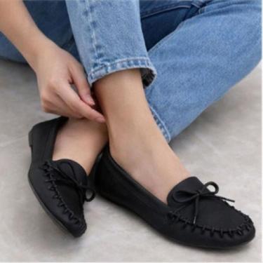 Imagem de Sapatilha Mocassim Feminino Vizzano Confortável 1465 - Preto Cor:Preto