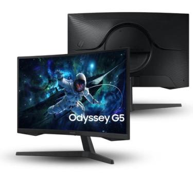 Imagem de Monitor Gamer Samsung 27'' Curvo Odyssey G5 QHD VA 165Hz 1ms