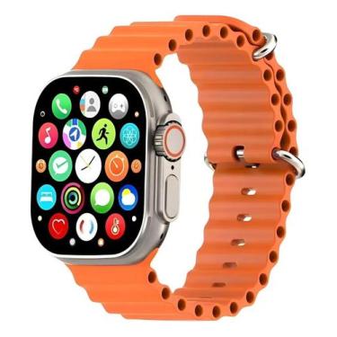 Imagem de Smartwatch Microwear W69+ Plus Ultra Tela AMOLED 2.2 Polegadas IP68 Bl