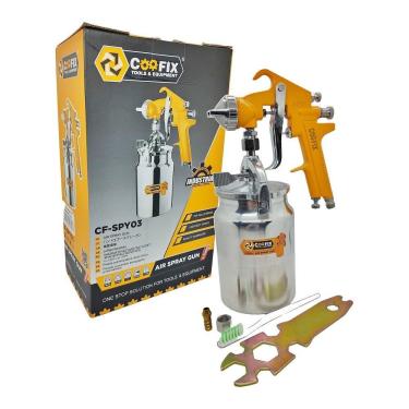 Imagem de Pistola para Pintura CF-SPY03 1.8MM 1000CC Alta Pressão Profissional Ajustável Ferrari