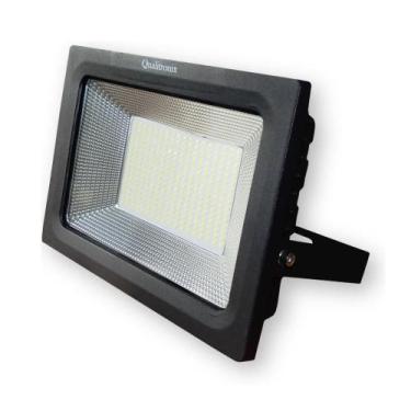 Imagem de Refletor led holofote 200W 127v IP66 BR frio Nac Qualitronix