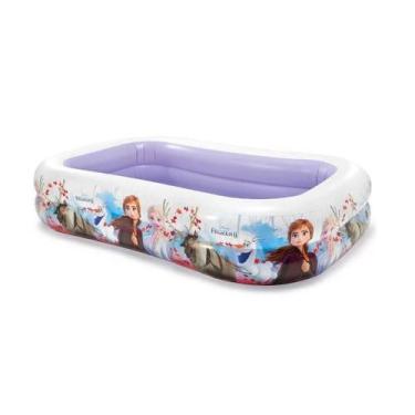 Imagem de Piscina Disney Frozen Retangular 770L - INTEX