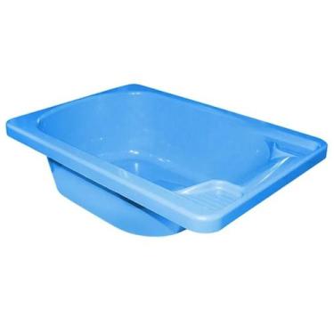 Imagem de Banheira Infantil Rígida 20 Litros para Bebê Leve e Resistente - Scorp