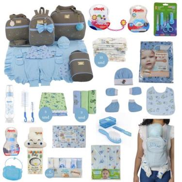 Imagem de Kit Bolsa de Maternidade 5 Peças Saída maternidade Enxoval Master meni
