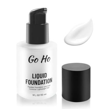 Imagem de Base Líquida Go Ho White Cobertura Total 30 ml