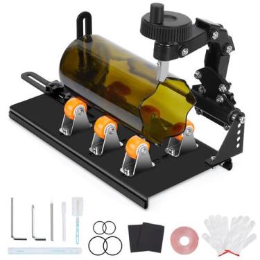 Imagem de Kit cortador de garrafas de vidro FIXM DIY com largura ajustável