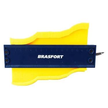 Imagem de Gabarito Copiador de Contorno 6" Brasfort