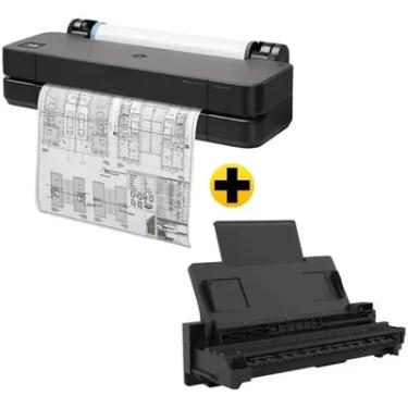 Imagem de Impressora Plotter Hp Designjet T230 24" Eco 5hb07D (Modelo 2025) + Alimentador Grátis