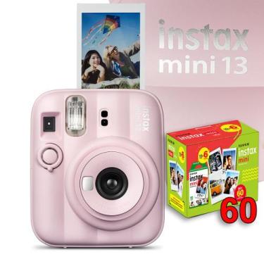 Imagem de Câmera Instax Mini 13 + Filme 60 poses Kit Exclusivo, Rosa