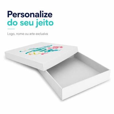 Imagem de Caixa para Presente Personalizada 22x32 cm Cartão 300g - Raiz Print