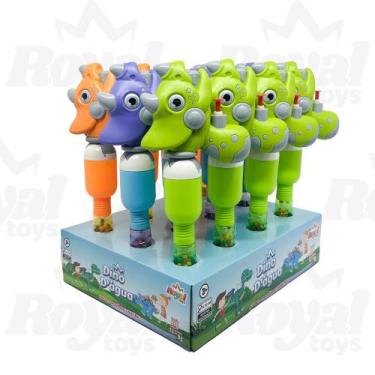 Imagem de Balinha Dino Pistola de Água Tutti Frutti 12x8g Royal Toys