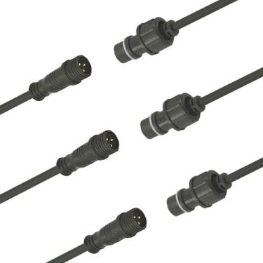 Imagem de Conector NEWNEWLIU 3 Pinos 30 cm à prova d'água IP68
