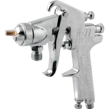 Imagem de Pistola para Pintura para Tanque de Pressão PTV200 Bico 2,0 mm Corpo em Alumínio Inox Vonder