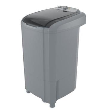 Imagem de Lavadora de Roupas Britânia BLT22 Semiautomática 22KG, Cinza/Fume, 110