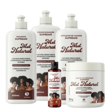 Imagem de Sh 500ml + Cond 500ml +Mask 500ml +Ativador 500ml +Óleo 60ml - Trihair