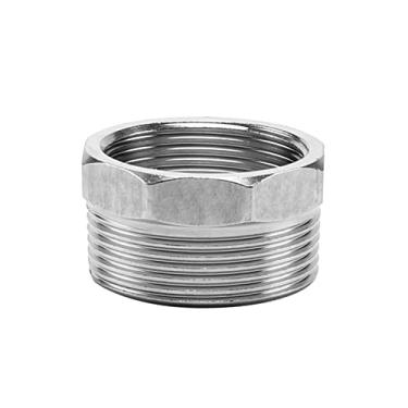 Imagem de BSP 1/4 '3/8' 1/2 '3/4' 1 '11/4' 11/2 '2' Macho x Fêmea Conexões de tubo de aço inoxidável Conector do adaptador de bucha de redução, 11l4 pol. X 1 pol.