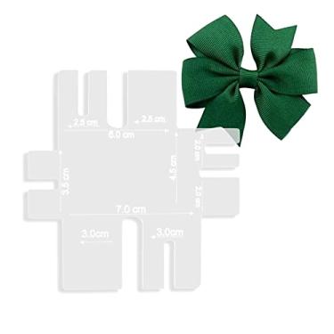 Imagem de Régua Gabarito Laço Perfeito Em Acrilico Artesanato Criativo